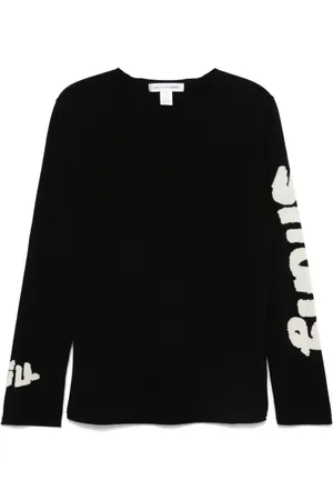 Comme des Garçons Klassischer Intarsien-Pullover