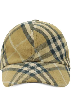 Burberry Karierte Baseballkappe