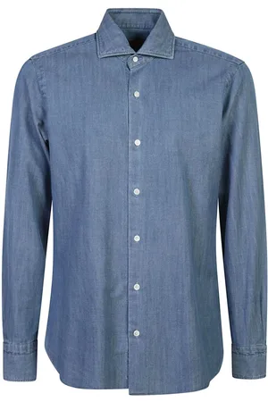 BARBA Hemd aus Chambray