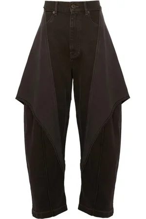 J.W.Anderson Skulpturale Cropped-Jeans