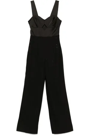 Twin-Set Jumpsuit mit Nadelstreifen