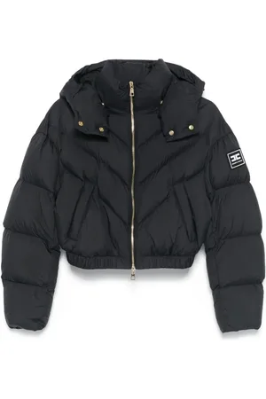 Elisabetta Franchi Gefütterte Cropped-Jacke