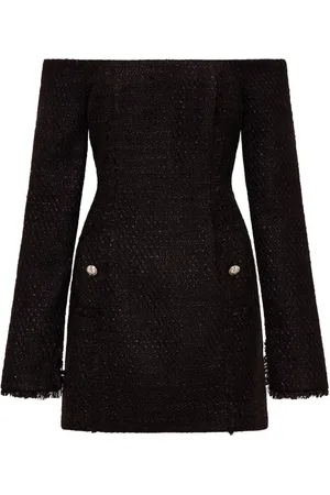 Nicholas Sunny Tweed-Kleid