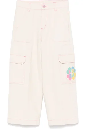 Billieblush Hose mit Logo-Applikation