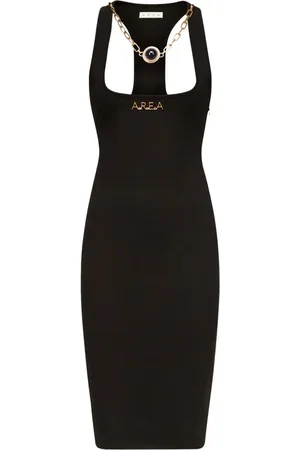 AREA Minikleid mit Namensschild