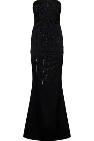 ROOM76 Kristallverziertes Abendkleid