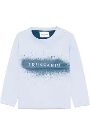 Trussardi T-Shirt mit Logo-Print