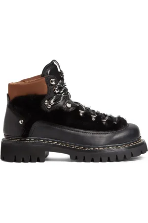 Dsquared2 Hiking-Boots mit Faux Fur