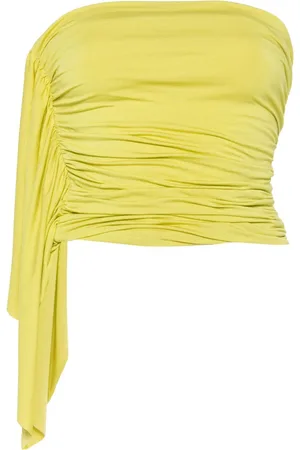 PNK Drapiertes Cropped-Top