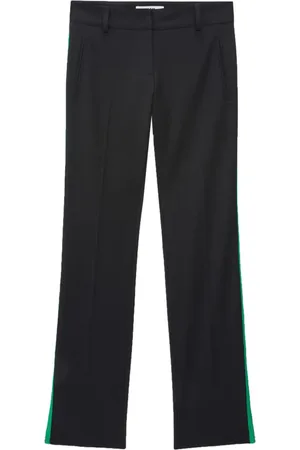 Msgm Gerade Hose mit Reißverschluss