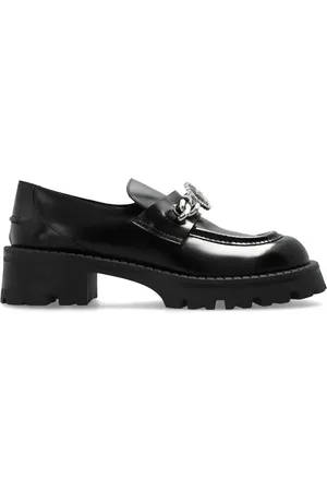 VERSACE Plateau-Loafer mit Kettendetail
