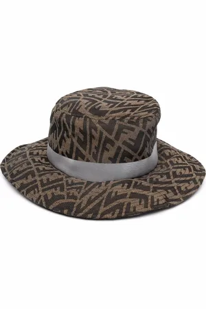 Fendi Hut mit FF Vertigo-Motiv