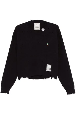 Maison Mihara Yasuhiro Pullover im Distressed-Look