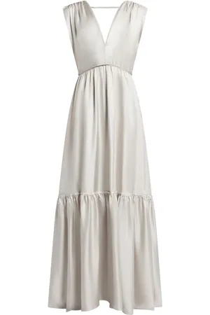 BITE Gestuftes Kleid aus Bio-Seide