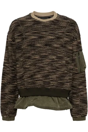 Andersson Bell Fleecepullover im Layering-Look