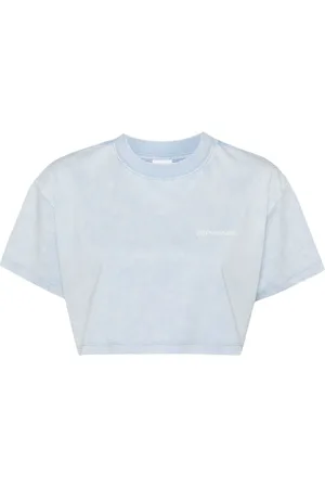 Ground Zero Cropped-T-Shirt mit Logo-Print