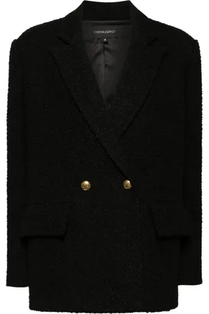 Cynthia Rowley Boucle Oversized-Blazer