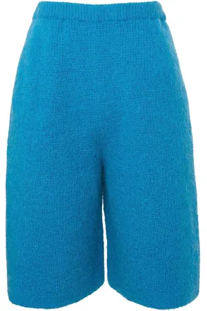 J.W.Anderson Gestrickte Bermudas mit Logo-Applikation