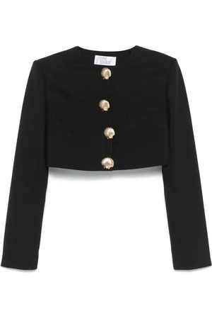 GIUSEPPE DI MORABITO Cropped-Jacke mit Muscheldetail