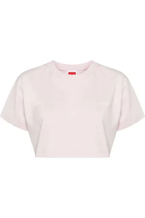 Ground Zero Cropped-T-Shirt mit Logo-Print