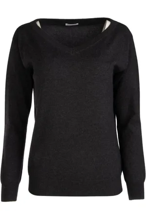 Brunello Cucinelli Pullover mit V-Ausschnitt