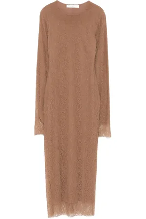 Serafini Midikleid mit Spitze