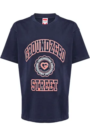Ground Zero T-Shirt mit grafischem Print