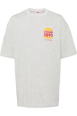 Ground Zero T-Shirt mit Logo-Print