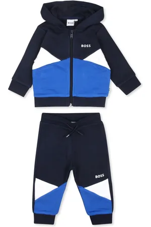 HUGO BOSS Jogginganzug in Colour-Block-Optik