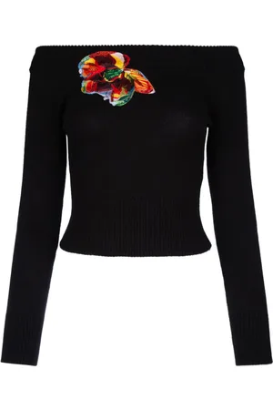 Alexander McQueen Schulterfreier Pullover