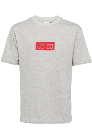 Ground Zero T-Shirt mit Logo-Applikation