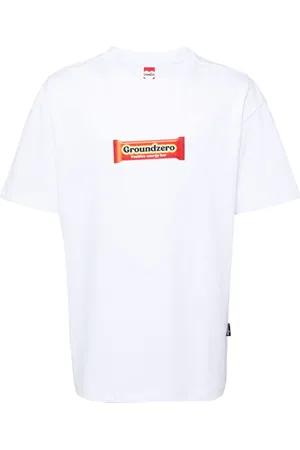 Ground Zero T-Shirt mit Logo-Print