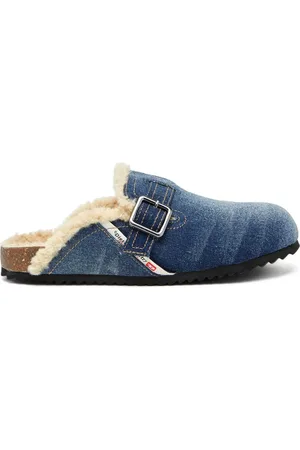 Diesel D-Woodstock Slipper aus Denim
