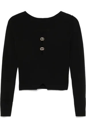 Twin-Set Pullover mit Cut-Out-Detail