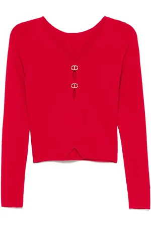 Twin-Set Pullover mit Cut-Out-Detail