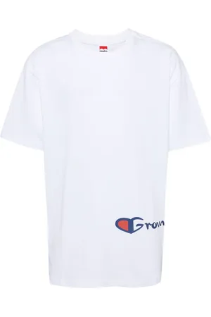 Ground Zero T-Shirt mit Logo-Print