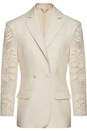 MAGDA BUTRYM Blazer aus Häkelspitze