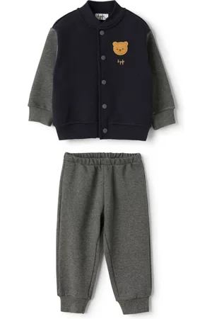 Il gufo Jogginganzug mit Teddy-Motiv