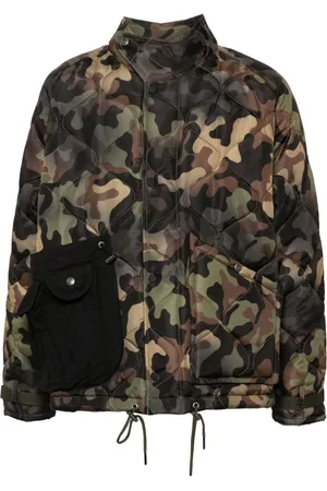 Andersson Bell Steppjacke mit Camouflage-Print