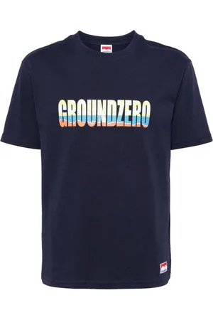 Ground Zero T-Shirt mit Logo-Print
