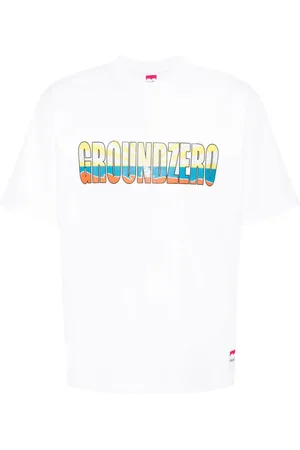 Ground Zero T-Shirt mit Logo-Print