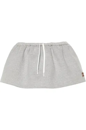 Miu Miu Rock mit Logo-Patch