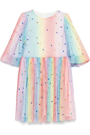 Stella McCartney Kleid mit Regenbogen-Effekt