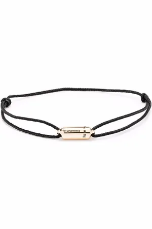 Le Gramme Kordelarmband mit Logo