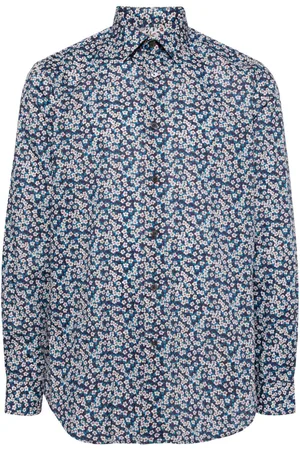 Paul Smith Hemd aus Bio-Baumwolle mit Print