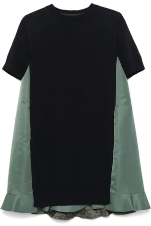 SACAI Minikleid mit Einsätzen