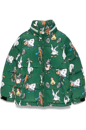 Stella McCartney Jacke mit Illustration-Print