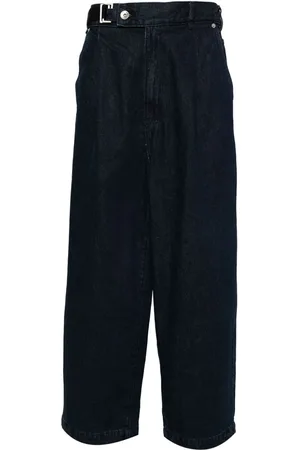 FIVE CM Straight-Leg-Jeans mit Logo-Patch