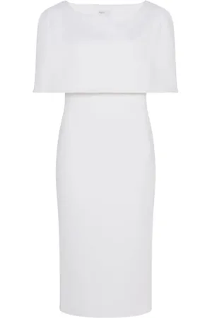 ROSETTA GETTY Schmales Cape-Kleid