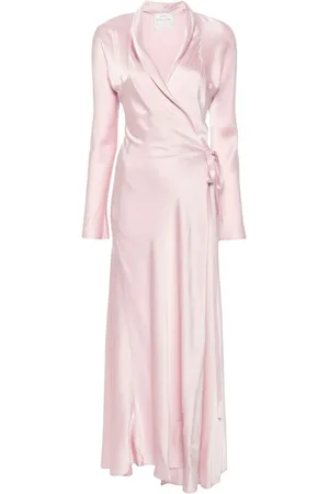 FORTE FORTE Maxikleid in Wickeloptik